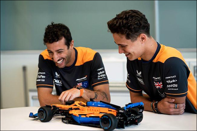 Машина McLaren появится в коллекции Lego