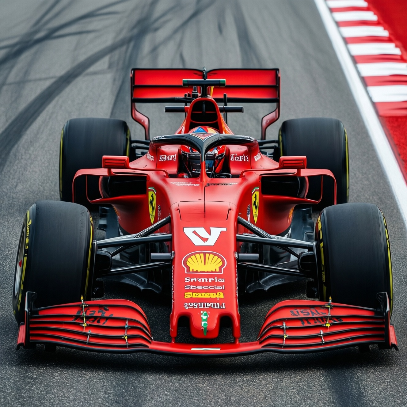 Ferrari представила особую ливрею болидов к Гран-при США в Формуле-1 Ferrari представила особую ливрею болидов к Гран-при США в Формуле-1