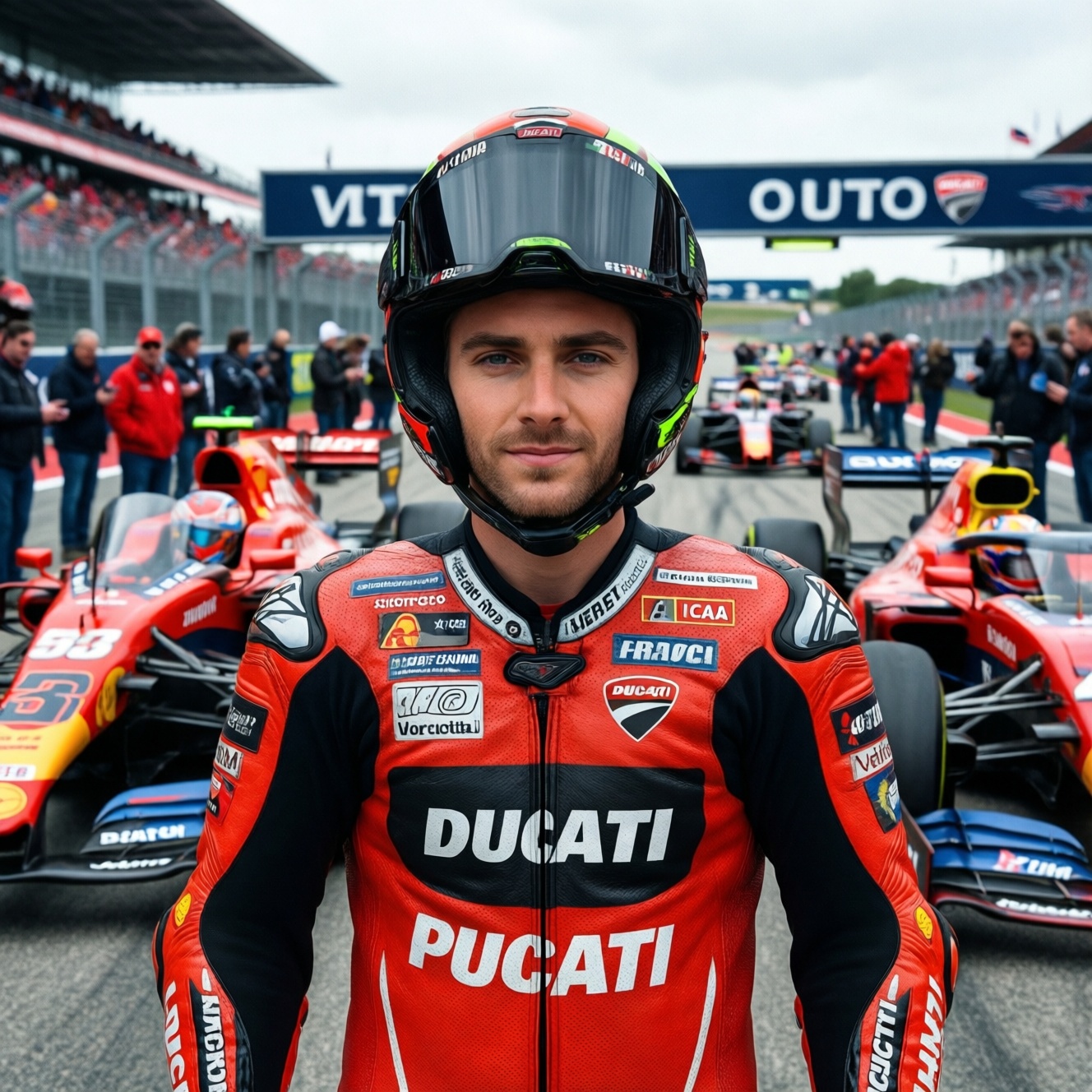 Николо Булега представит ducati и motogp на Гран-при США Формулы-1